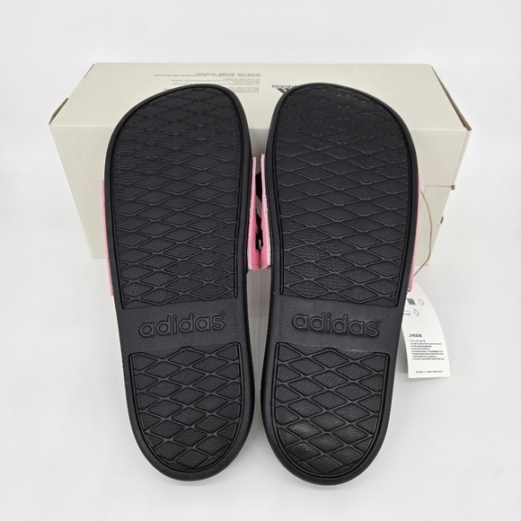 New adidas Adilette Comfort Slides True Pink Core Black Men\'s Shoes Size 11 main image 7